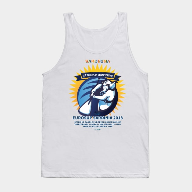 God Neptune EuroSUP 2018 Tank Top by oristanoeventi